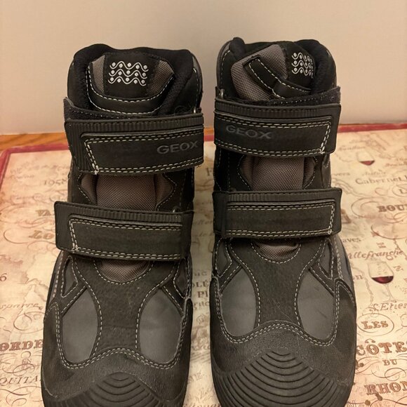 Geox Amphibiox Waterproof Winter Boots - Black - Picture 3 of 3